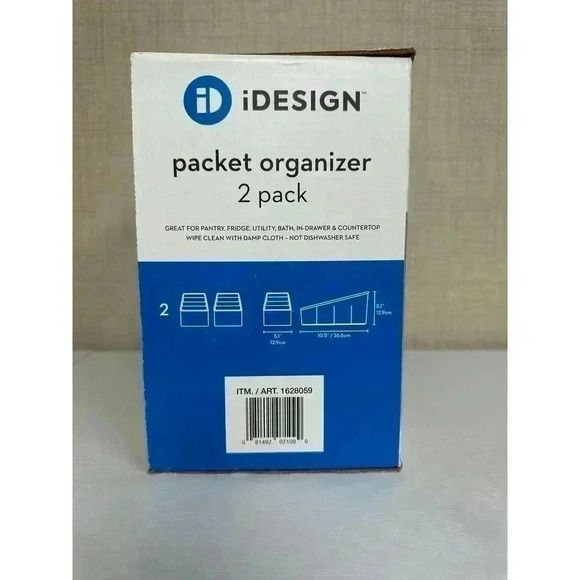 iDesign Packet Organizer, 2 Pack - Picture 2 of 2